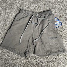 Fear Of God Essential Shorts Mens Small Brown Heavyweight Fleece EUC Sweat 416