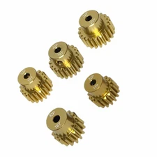 0.8M 32P 3.175mm Shaft Pinion Gears Metal Pinion Motor Gear Set for 1/10 RC Car