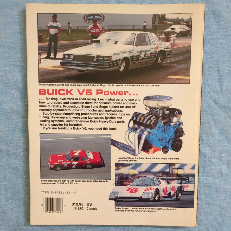 How to Hotrod Your Buick V6 - Paperback/HPBooks 1st Printing 1986 - Image 2 of 4