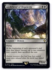 Archfiend of Depravity NM Commander: Final Fantasy 0273 MTG Regular