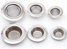 Kitchen Sink Strainer, 6 Pieces Stainless Steel Sink Drain Strainer Ideal for Ba