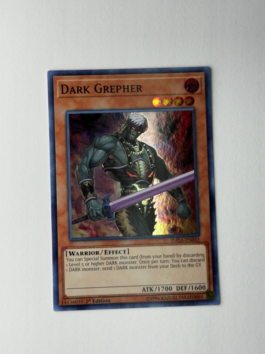 Dark Grepher Yu-Gi-Oh! TCG Individual Trading Card Games for sale