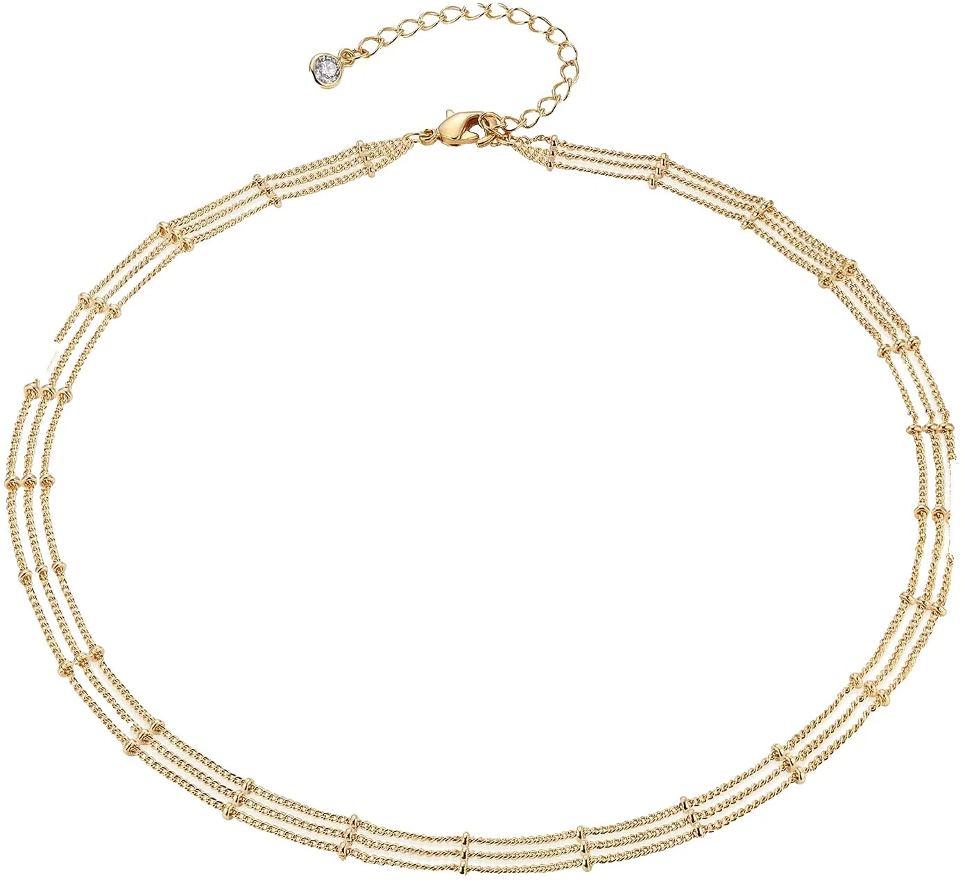 Collares y colgantes De moda de plástico de latón