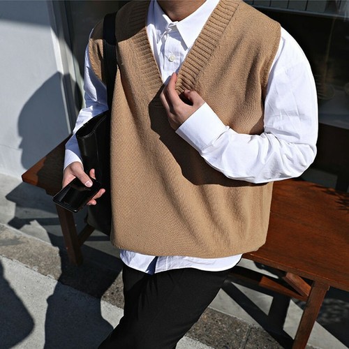 Beige Sweater Vest | eBay