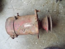 Farmall A B Ih Tractor Good Working 6v Generator W/ Drive Pulley