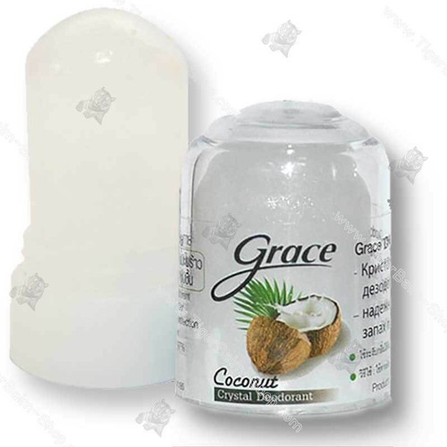 Grace Crystal Alum Rock Deo Natural Deodorant Roll On Stick Antiperspirant 70g. - Picture 14 of 21