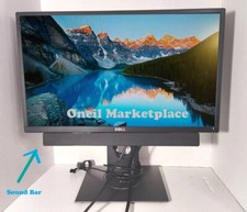 Dell P2317H 23" LED Widescreen Monitor 1080p VGA HDMI Sound Bar W/STAND