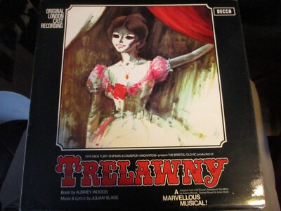 1972 JULIAN SLADE Trelawny London Cast Musical UK Import LP Decca SKL 5144 NM/NM