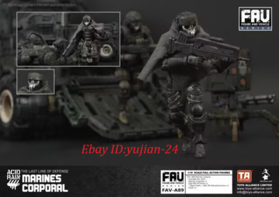 Acid Rain WORLD FAV-A89 Marines Corporal Movable Action Figure 1