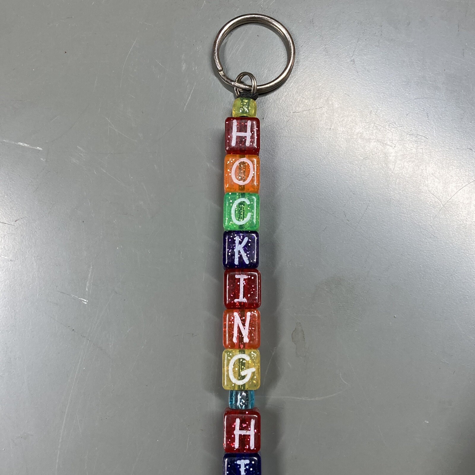 VTG Hocking Hills State Park 8" Beaded Keychain Souvenir eBay