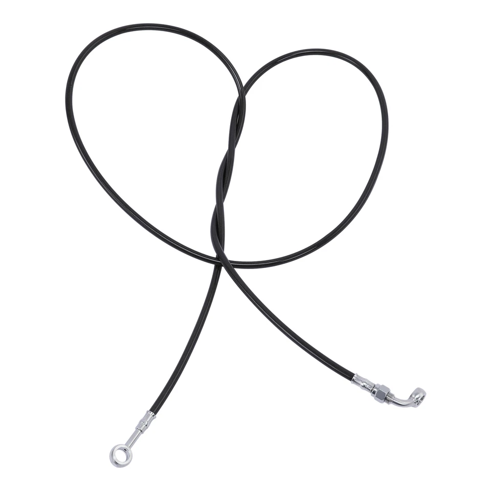 Manguera de línea de cable de freno de 16" apta para Harley Road King Electra Street Glide ABS Foto 4 de 4
