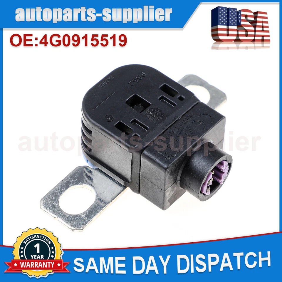 Sensor de corrente de bateria Pyrofuse Pyroswitch 4G0915519 para Audi A6 Q7 VW Touareg - Imagem 2 de 4