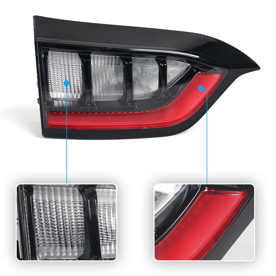 Pair LED Rear Inner Tail Lights For 2019-2023 Jeep Cherokee Brake Lamps LH RH Foto 3 de 4