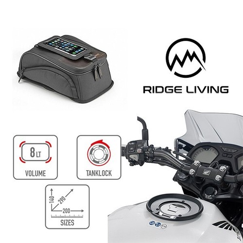 GIVI CRM108 8L Tanklock Bag + Ring Fits Honda NT 1100 2022 2023 eBay