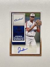 2015 Panini Contenders Baseball Juan Hillman Draft Ticket Auto Red Foil 26