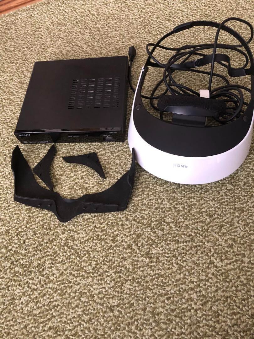 3D HMZ-T2 Personal Viewer Sony Head Display Mounted | Sony's Verge