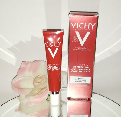 Vichy LiftActiv Retinol HA Anti-Wrinkle Concentrate Wrinkle Filler Treatment 1oz