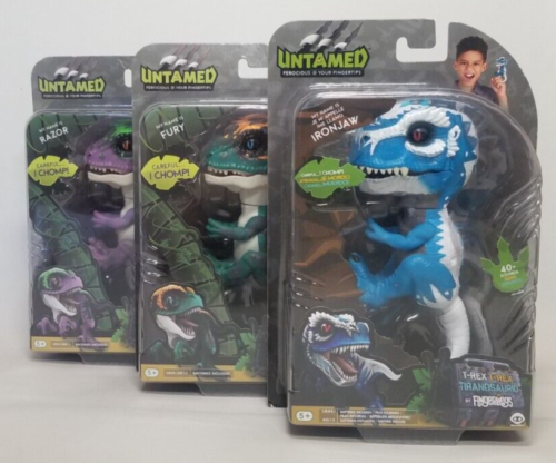 3 BRAND NEW - Untamed Fingerlings SEALED - Picture 1 of 1