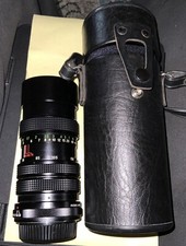 Vivitar 70mm-150mm 1:3.8 Macro Focusing Zoom Lens In VTG Leather Carrying Tube