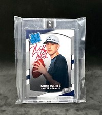 2018 Panini Mike White Rated Rookie Personal Edition Red Ink On Card Auto #5/5