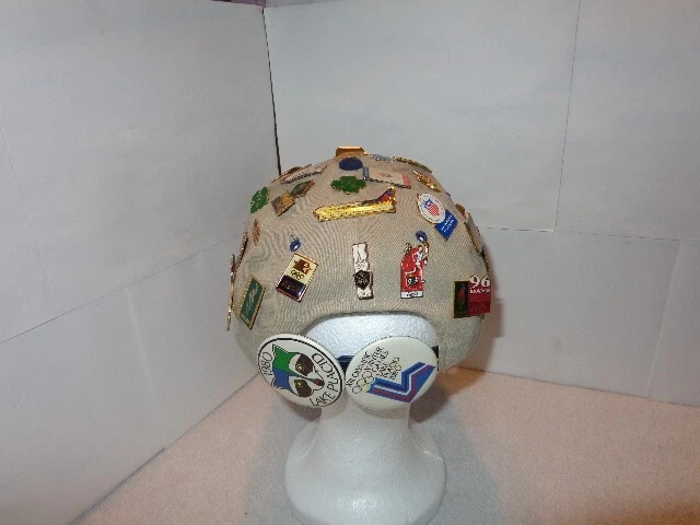 32 VINTAGE OLYMPIC PINS - 1980 1992 1996 2002 & COCA-COLA 96 OLYMPIC HAT # L 109 - Image 3 of 4