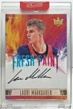 Lauri Markkanen 2017-18 Panini Court Kings Fresh Paint II RC Autograph Auto /200