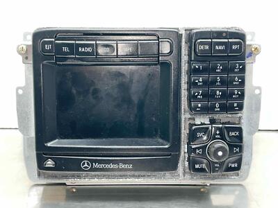 2001 Mercedes CL500 Radio Receiver Command Head Unit Audio CD Display 2208204989