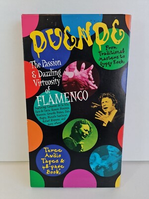 Duende: The Passion & Dazzling Virtuosity of Flamenco (3x Cassette & PB book)