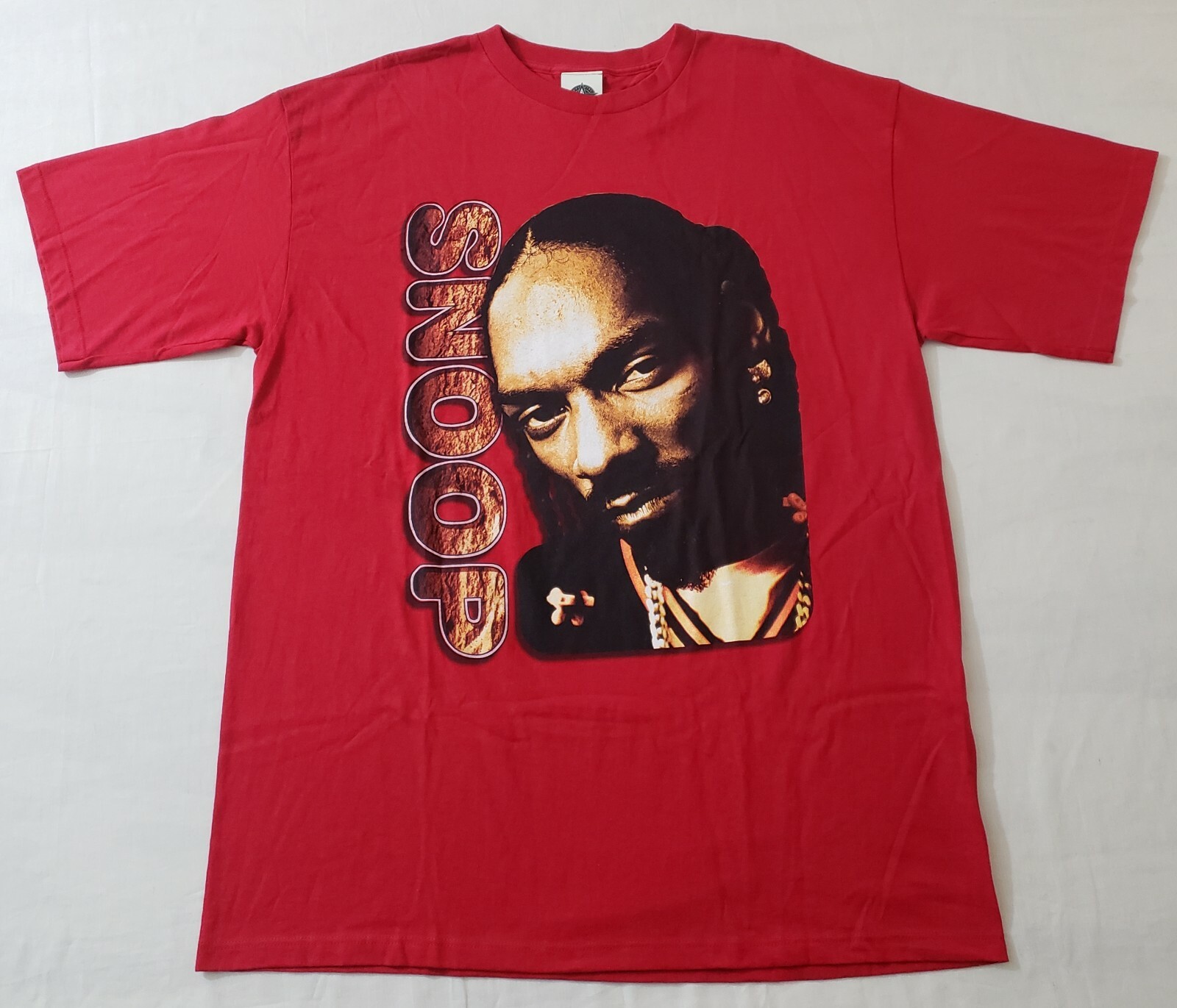 FILA Maglietta Vintage 1996 Snoop Dogg Tha Doggfather Taglia XL Anni 90 Rap Tee Hip Hop Death Row