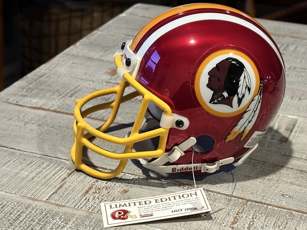 1995 Riddell VSR-4 NFL Chrome Mini Helmets Limited Edition