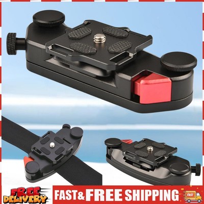 Camera Waist Belt Clip Black Backpack Strap Mount Clamp Holder for DSLR Camera S