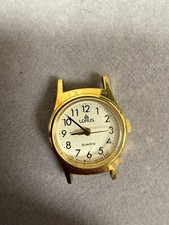 Vintage Lorus Quartz Classic Gold-Tone Retro Analog Dial Wristwatch - 4107
