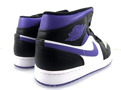 NikeAirJordan1 Mid Black Court Purple 箱有 楽天市場】【中古】NIKE ナイキ AIR JORDAN 1 MID 