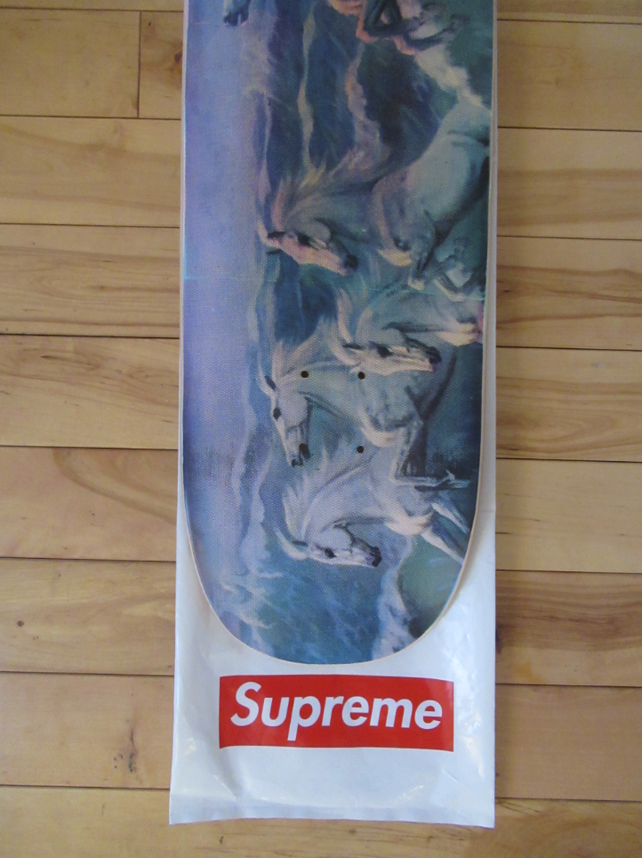 Hammers USA Jim Greco Signed White Horses Deck Size 9.25 (Shaped