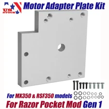For Razor Upgrade Motor Adapter Plate & Pocket Mod MY1020 Motor On MX350, RSF350