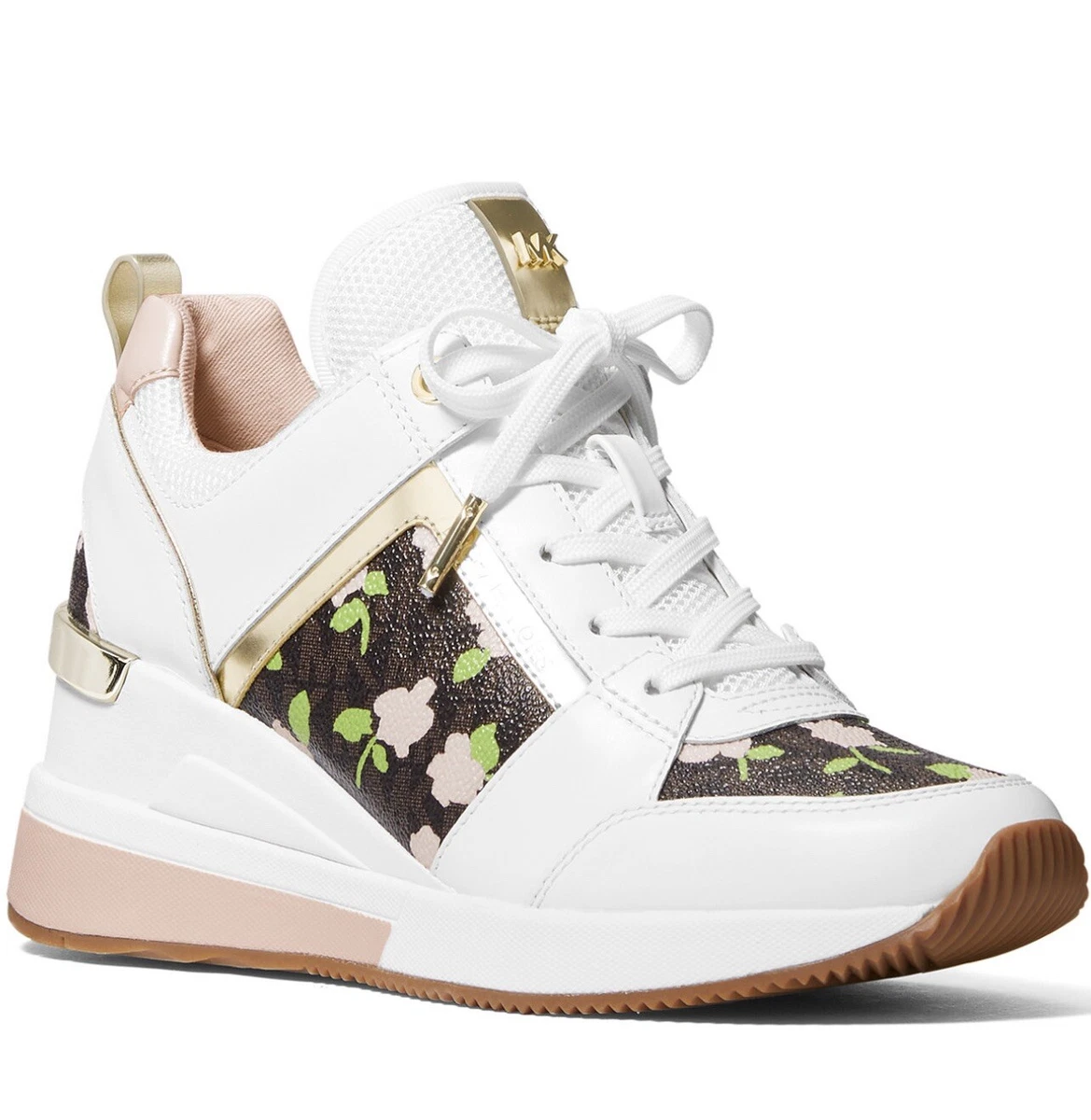 Michael kors cheap georgie sneakers white