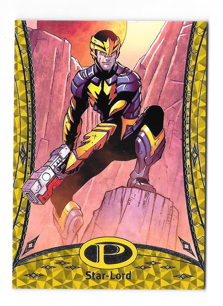 2014 MARVEL PREMIER #33 STAR-LORD #/199 BASE CARD #129/199 STAR LORD