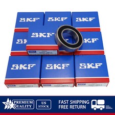 10x Fits SKF 6007 2RS1 Deep Groove Ball Bearing Rubber Sealed 35x62x14mm 6007RS