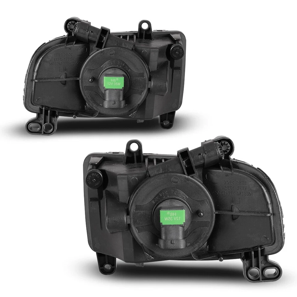 Fog Lights For Audi A4 2013 2014 2015 2016 Bumper Driving Lamps Clear Lens Pair - Imagem 3 de 4