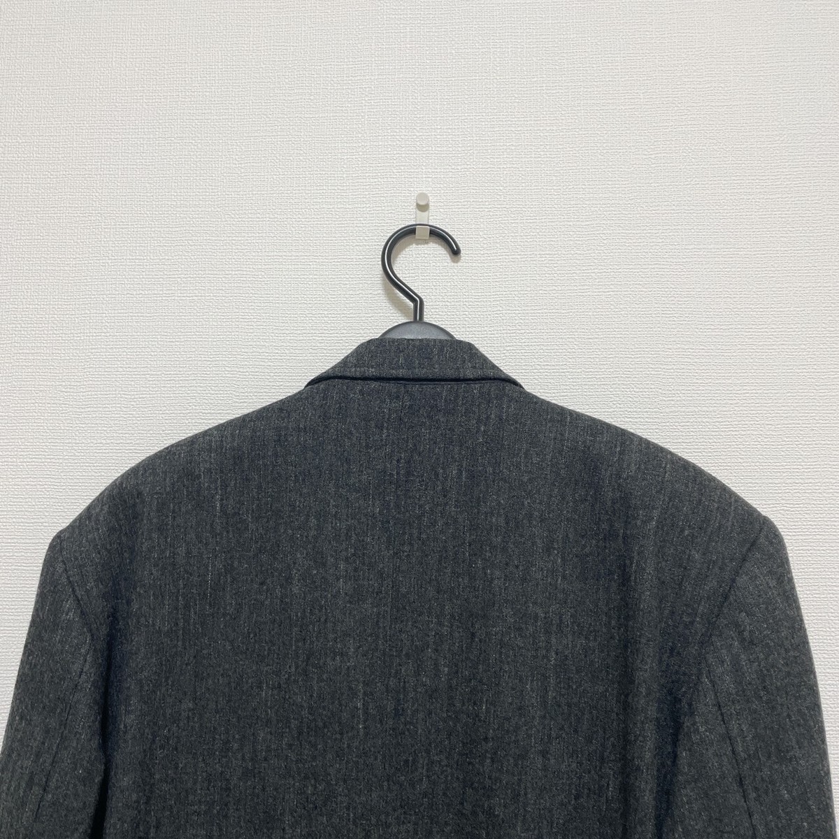 90s vintage Wool jacket blouson L 古着グレー $_12.JPG?set_id=880000500F