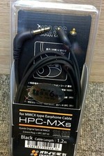 OYAIDE HPC-MXs Black Headphone Re-Cable 1.2m for MMCX   3.5 mm Stereo Mini Plug