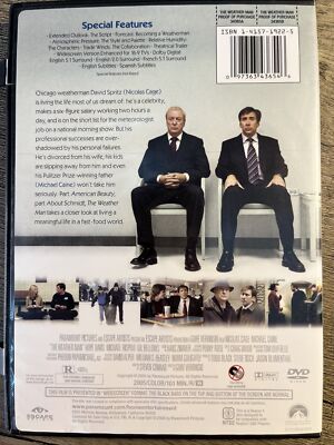 The Weather Man (DVD, 2006, Widescreen) R, Nicolas Cage, Michael