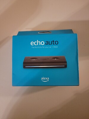 Amazon Echo Auto- Hands-free Alexa in your car with your phone - Brand New!