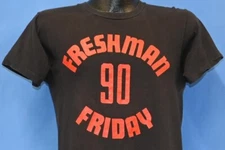 vintage 90s FRESHAMN FRIDAY 90 HIGH SCHOOL COLLEGE 1990 COTTON t-shirt MEDIUM M