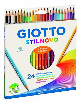 Giotto Farbstifte Stilnovo 24 Farben Leuchtenden 2566.00 Fila-Nuovo-Italia