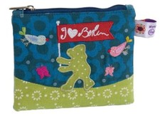 Wendekreis Kosmetiktasche Stofftäschchen I love Berlin  10 x 13 cm Reißverschluß