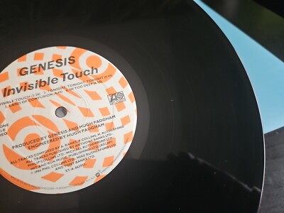 Genesis ‎– Invisible Touch 1986 NM LP Album Rock Pop Atlantic