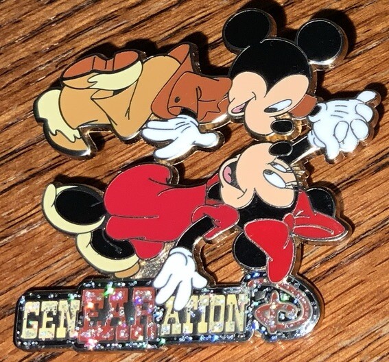 GenEARation D 1940’s Dancing Mickey & Minnie LE 1100 Pin