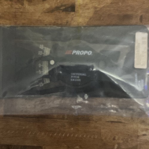 NEW JR Pitch Gauge w/Case Universal JRP960326 JR Heli Division - Picture 2 of 6