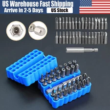 Tamper Proof Security Torq Hex Star Spanner Tri Wing Screwdriver 33 Torx Bit Set